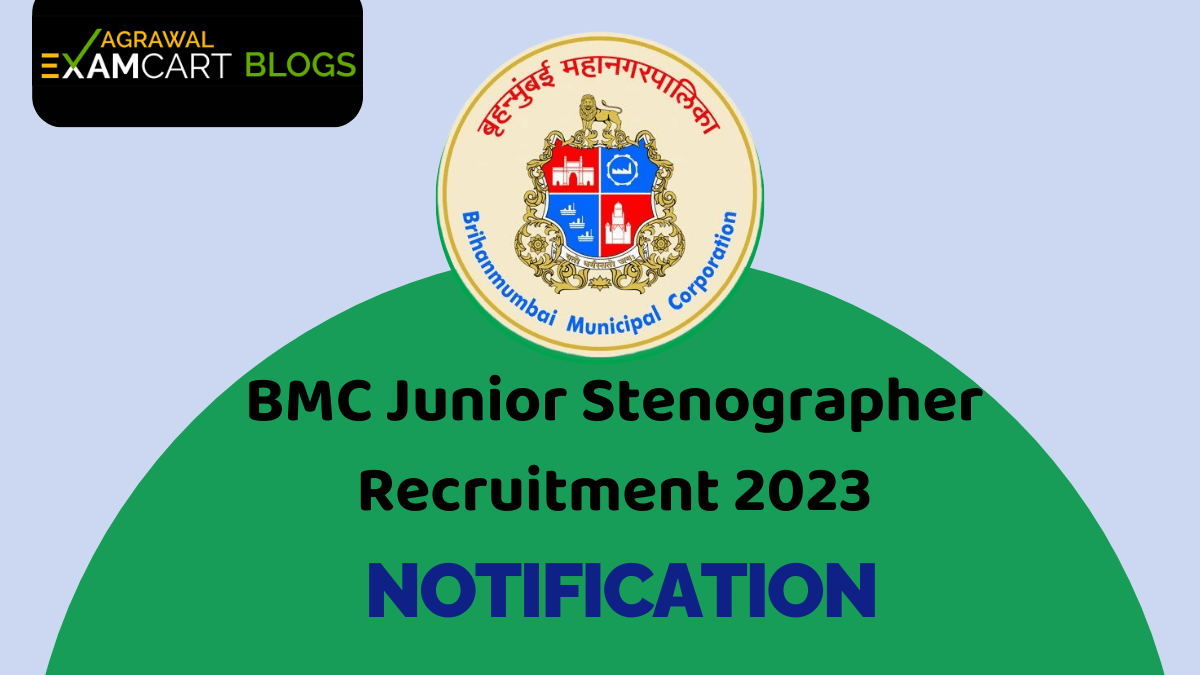 BMC Junior Stenographer Recruitment 2023