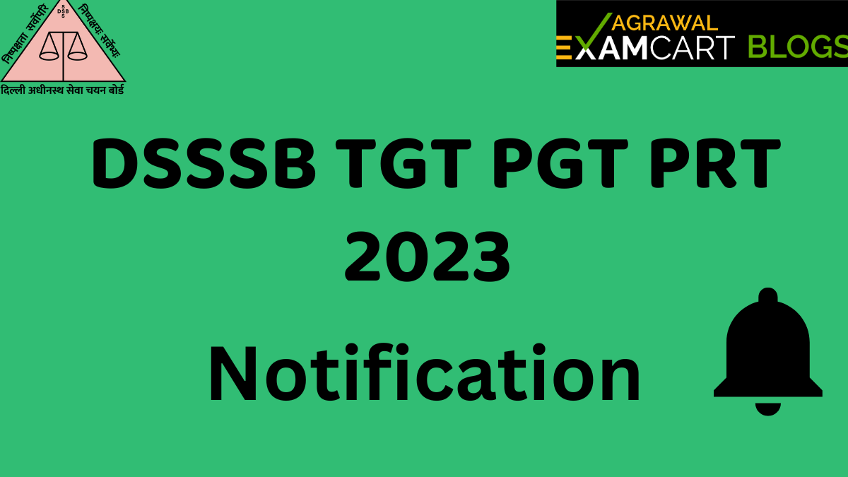 DSSSB TGT PGT PRT 2023