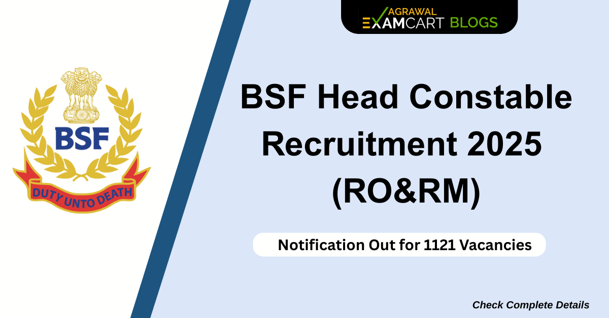 BSF Head Constable Recruitment 2025