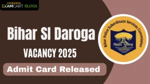 BPSSC SI Mains Admit Card