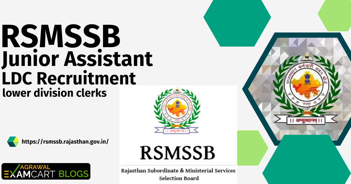RSMSSB-Junior-Assistant-and-LDC-Recruitment-2024-4197-Posts.