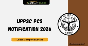 UPPSC PCS Notification 2026