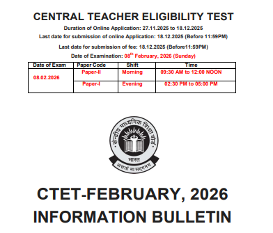 ctet feb 2026