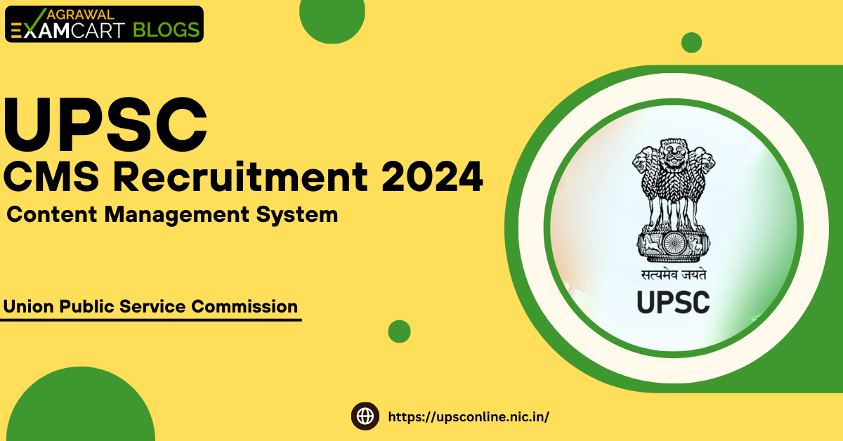 Read more about the article UPSC CMS Recruitment 2024 | Notification, Vacancy, Exam Pattern, Salary