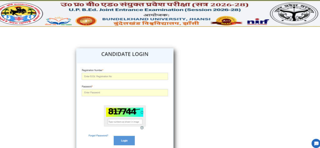 UP B.Ed Result 2026 Link
