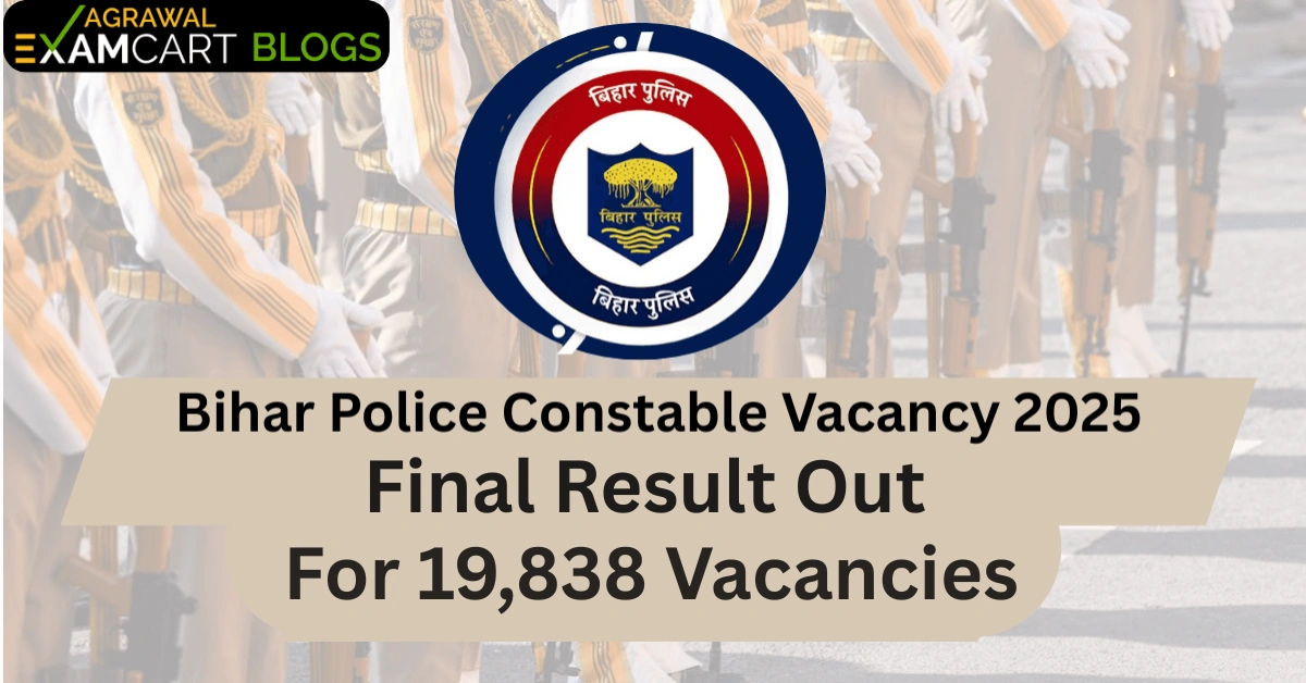 Bihar Police Constable Final Result 2026