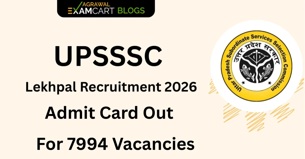UP Lekhpal Admit card 2026