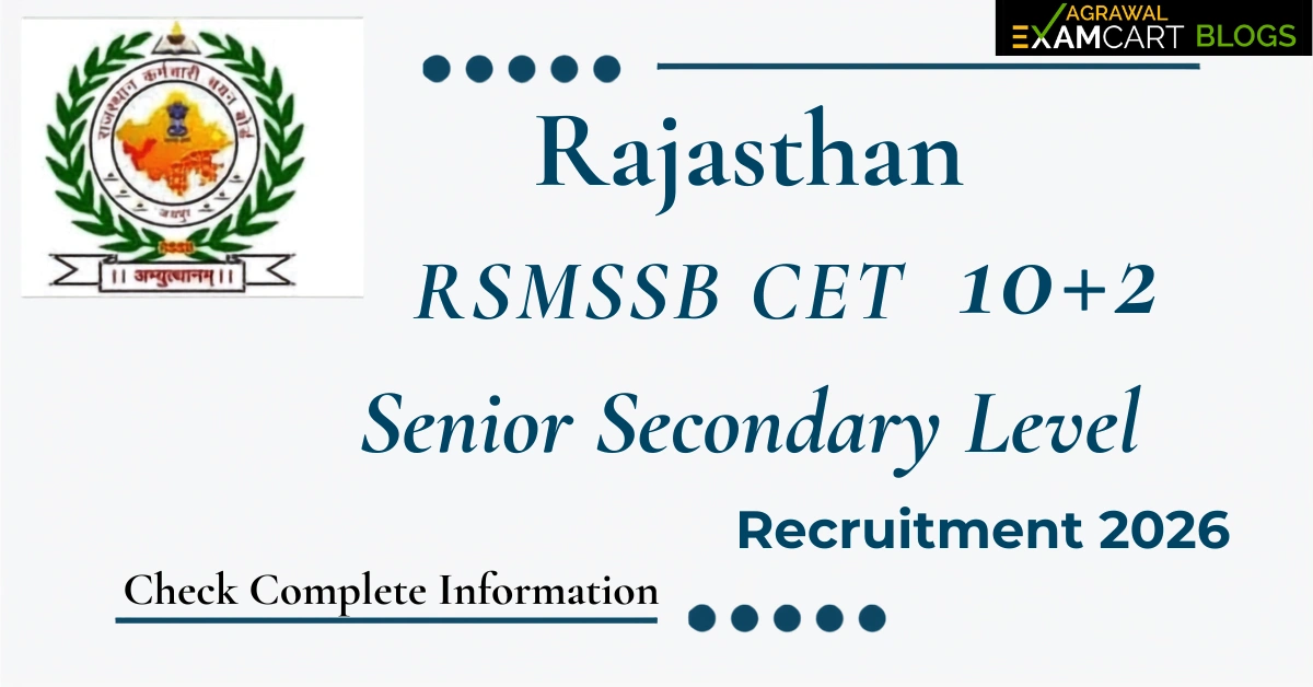 Rajasthan CET Recruitment 2026
