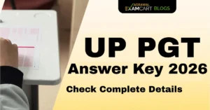 UP PGT Answer Key 2026