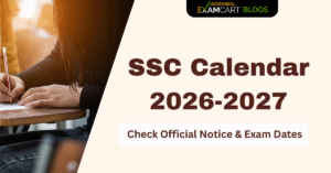 SSC Exam Calendar