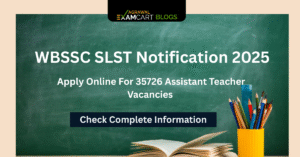 WBSSC SLST Notification 2025