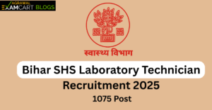 Bihar Laboratory Technician Vacancy 2025