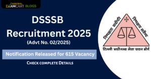 DSSSB recruitment 2025