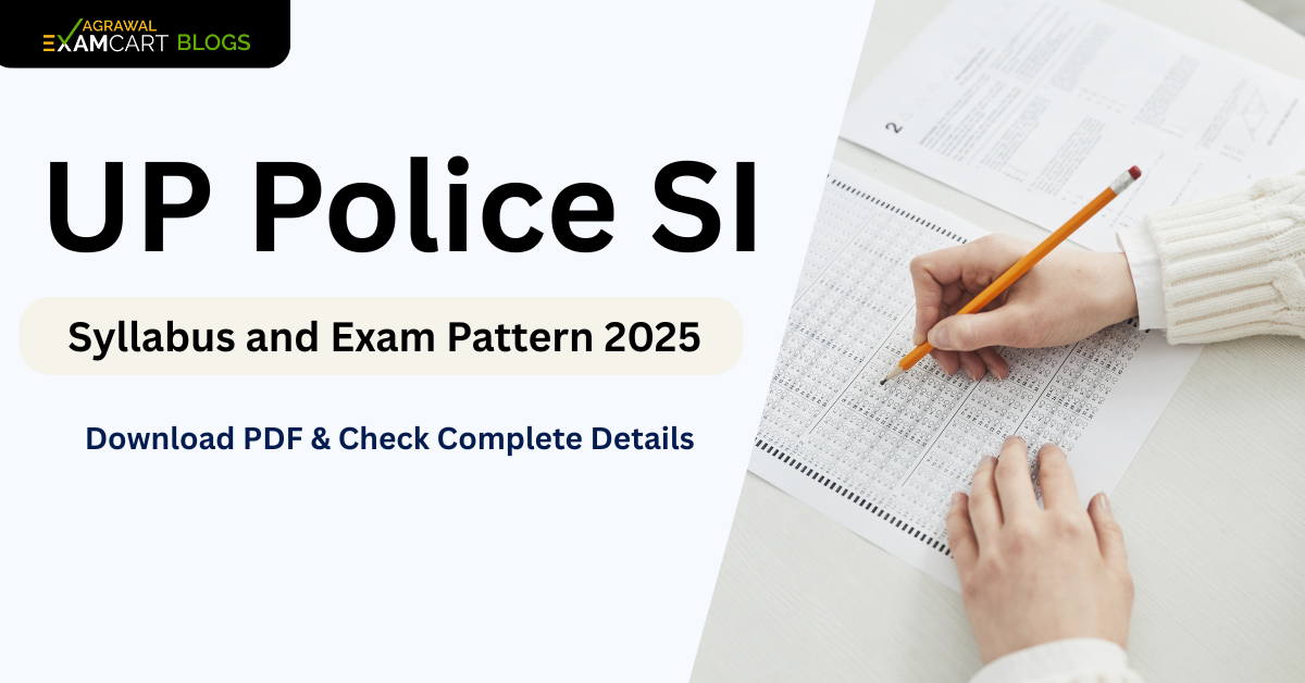 UP police si syllabus 2025