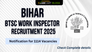 BTSC Work Inspector 2025