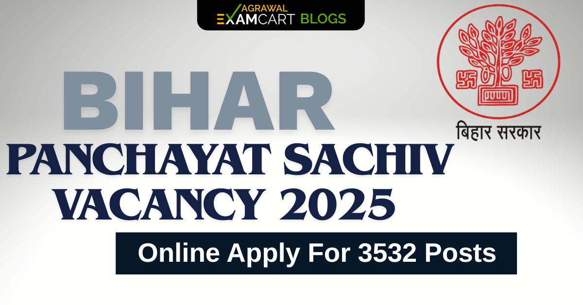 Bihar Panchayat Secretary Vacancy 2025