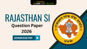 RPSC Question Paper 2026