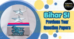 Bihar SI Previous Year Question papers