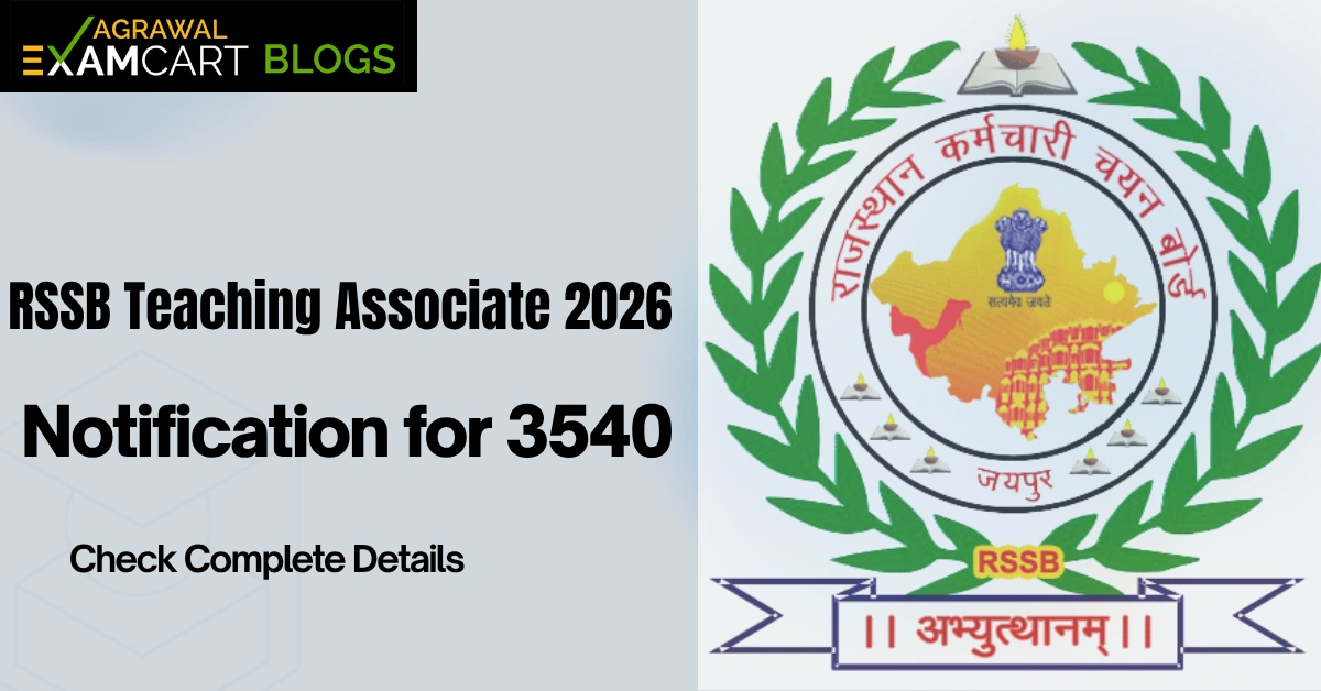 RSSB Teaching Associate Notification