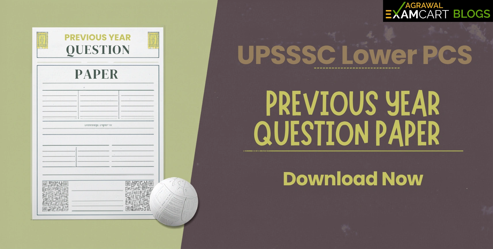 UPSSSC Lower PCS Previous Year Question Paper